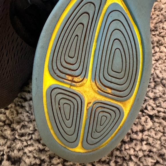 🔥HOT HOLIDAY DEAL🔥 Nike Lunarglide 8 BLK/BLU Men's 8 - Picture 4 of 5